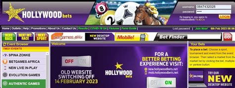 hollywood betway login|Start using the New Hollywoodbets site .
